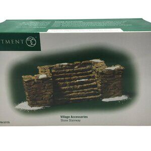 Department 56 Village Accessories Stone Stairway #56052725 Snow Christmas Decor